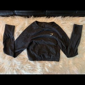 GymShark 🦈 Long-Sleeve Crop Top